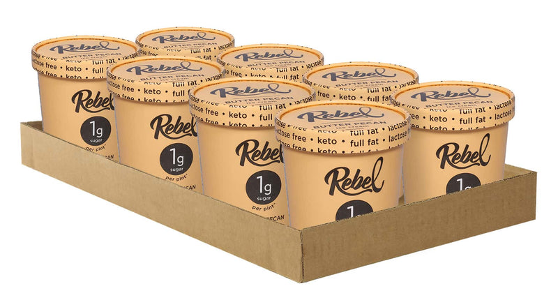 Butter Pecan Case (8 Pints)