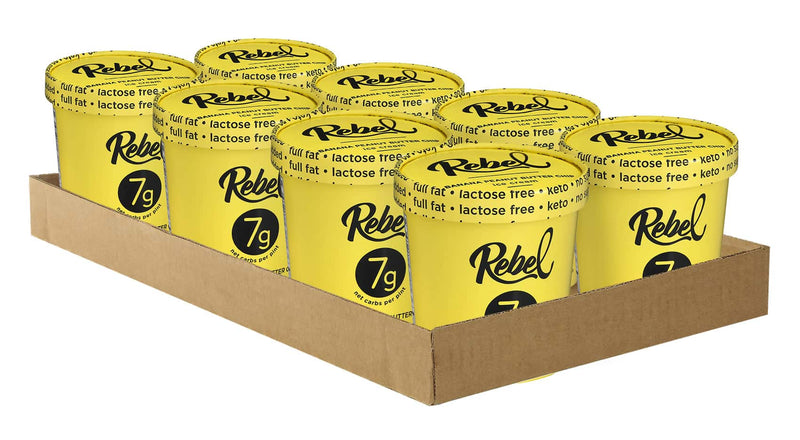 Banana Peanut Butter Chip Case (8 Pints)