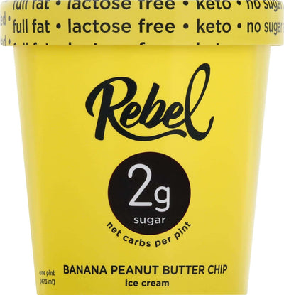 Banana Peanut Butter Chip CASE (8 Pints)