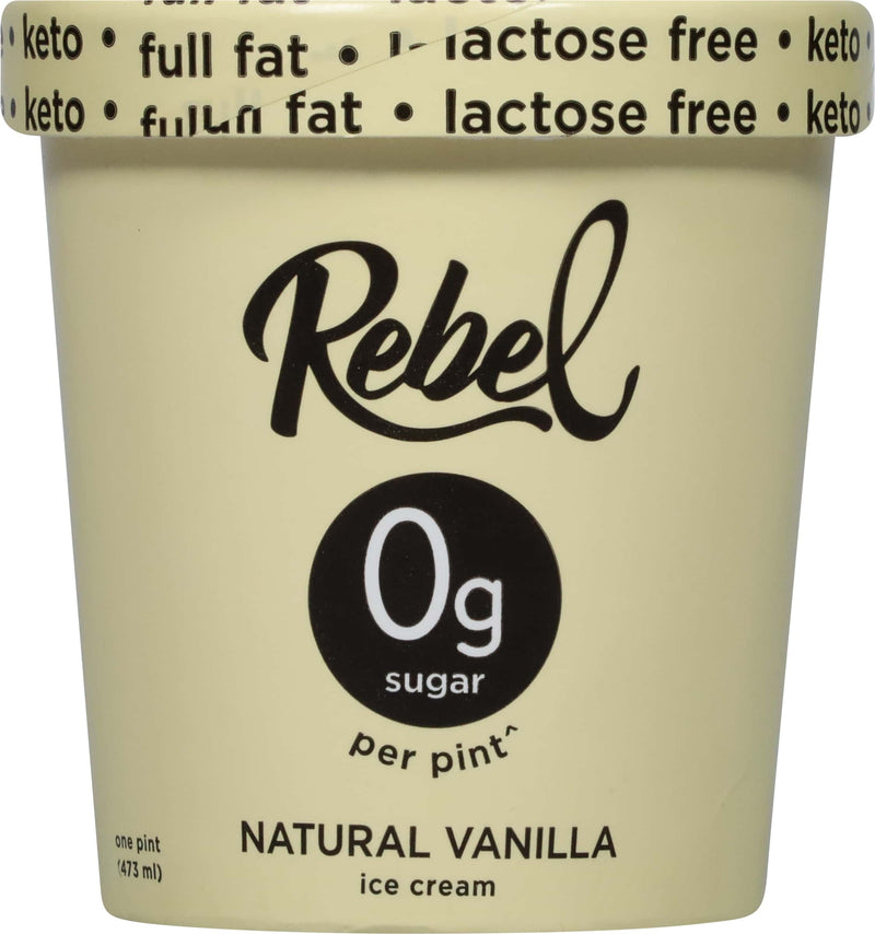 Rebel ice cream ingredients sales
