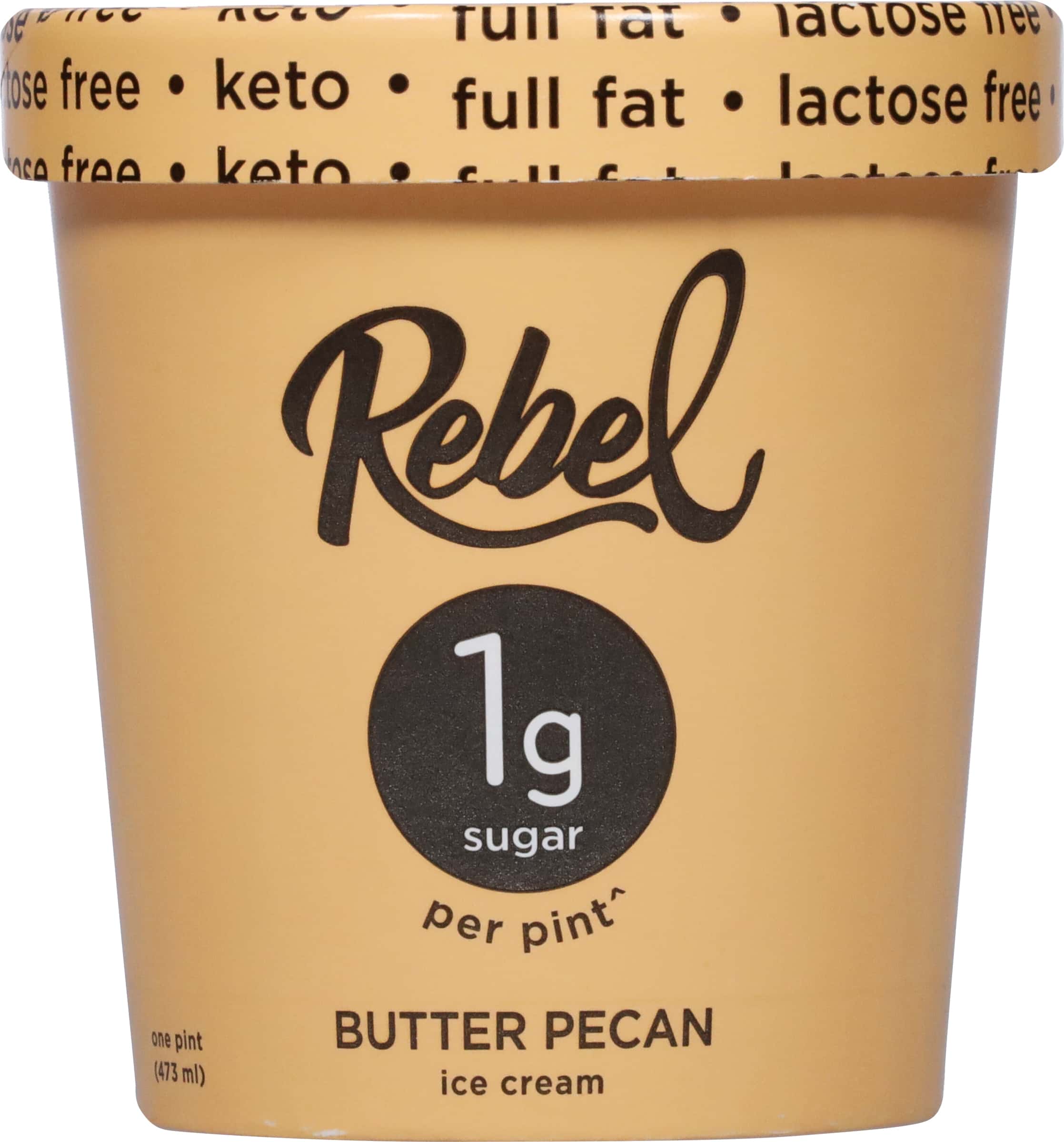 Rebel Ice Cream Butter Pecan